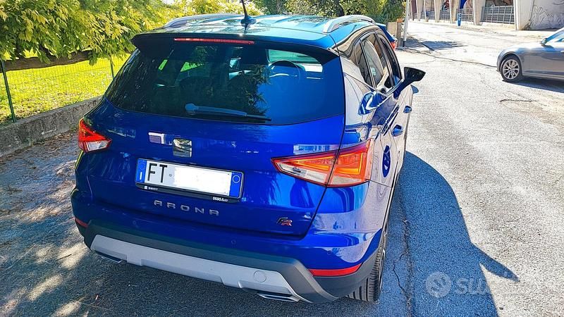 Usata Seat Arona FR 116 CV (85 kW) 2019 Blu/azzurro SUV