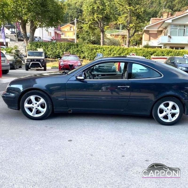 Usata Mercedes CLK230 Elegance 197 CV (144 kW) 2001 Blu/azzurro Coupé