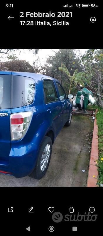 Usata Daihatsu Terios 2010 Blu SUV