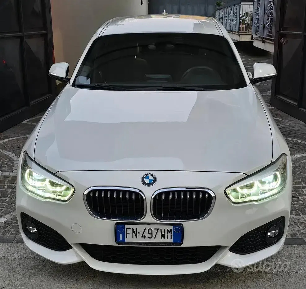 Usata BMW 116 M Sport 116 CV (85 kW) 2018 Bianco Utilitaria