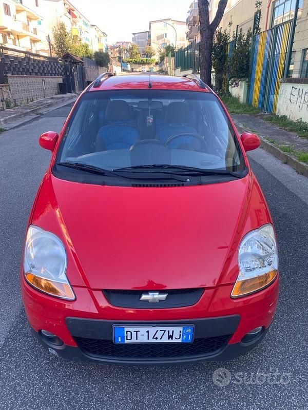Usata Chevrolet Matiz 66 CV (48 kW) 2009 Rosso Utilitaria