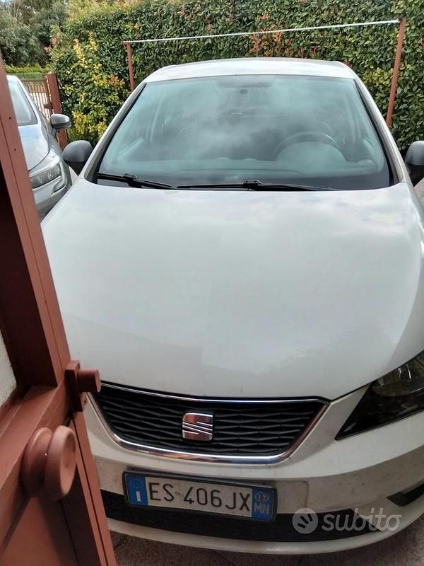 Usata Seat Ibiza 75 CV (55 kW) 2013 Bianco Berlina