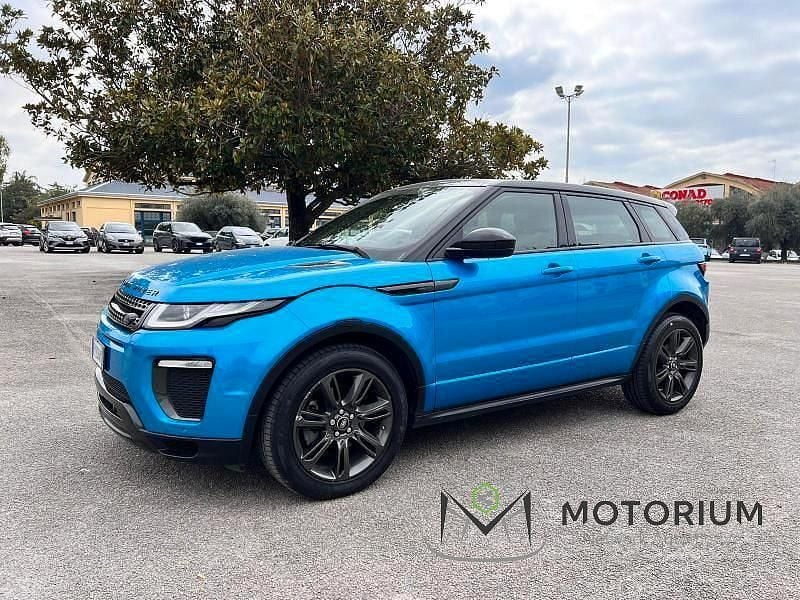Usata Land Rover Range Rover evoque Landmark 179 CV (131 kW) 2018 Blu SUV