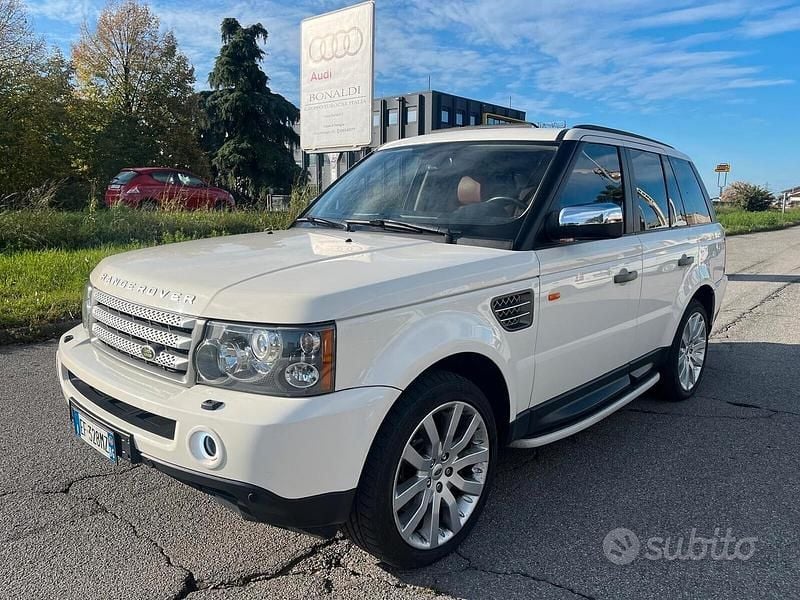 Bianco Usata 2008 Land Rover Range Rover Sport HSE SUV | 9990 € (Buon prezzo) - Immagine 1/4