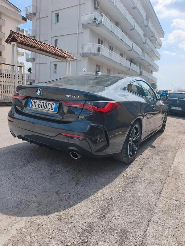 Usata BMW 420 M Sport 190 CV (139 kW) 2022 Grigio Coupé