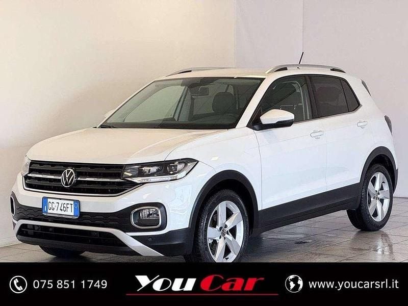 Bianco Usata 2021 VW T-Cross Advance SUV | 16.420 € (Ottimo prezzo) - Immagine 1/4