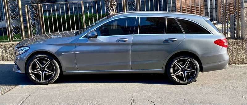 Usata Mercedes C220 170 CV (125 kW) 2016 Grigio Station wagon