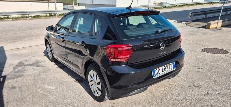 Usata VW Polo Trendline 90 CV (66 kW) 2021 Nero Utilitaria