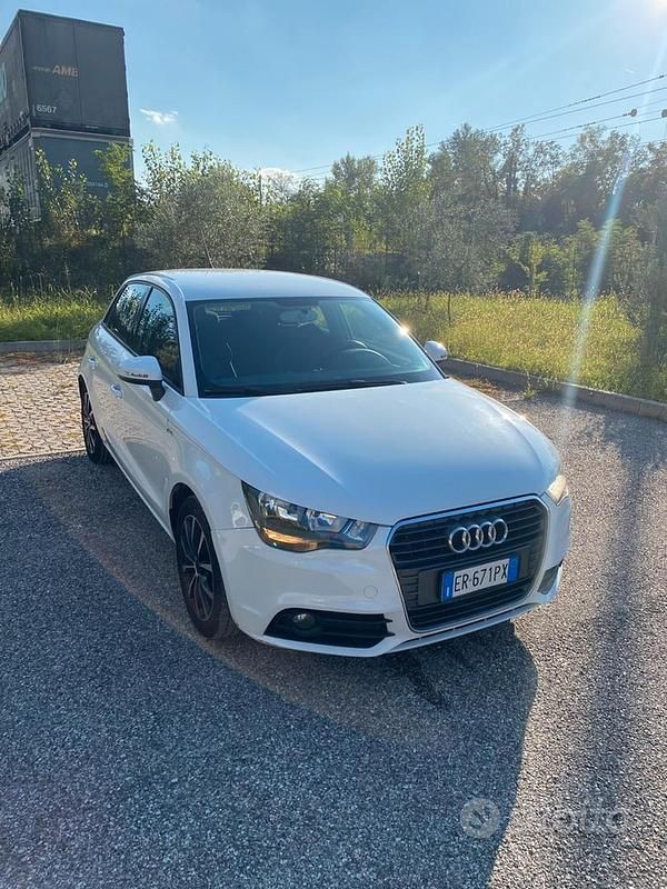 Usata Audi A1 Sportback Sport 116 CV (85 kW) 2013 Bianco Utilitaria