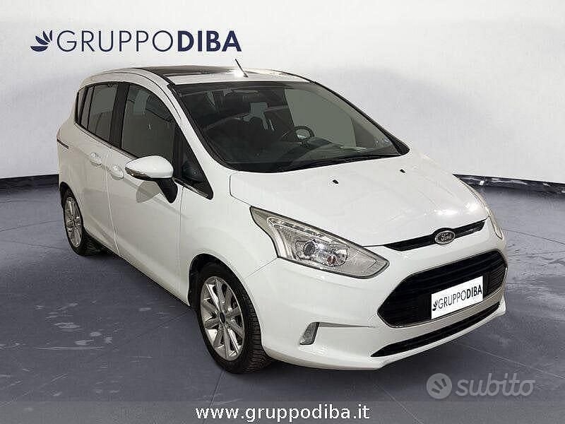 Begagnad Ford B-MAX Titanium 75 HK (55 kW) 2017 Vit Minibuss