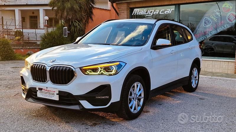 Usata BMW X1 Advantage 115 CV (84 kW) 2021 Bianco SUV