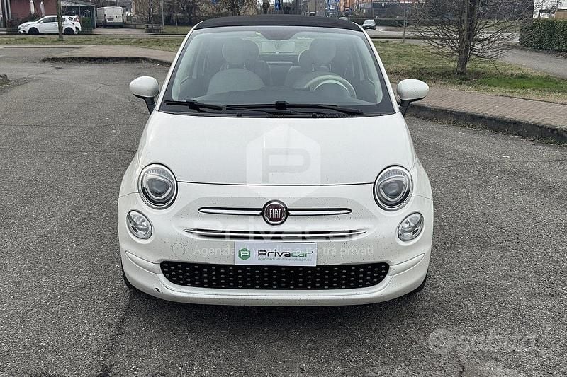 Usata Fiat 500C Lounge 69 CV (50 kW) 2019 Bianco Cabrio