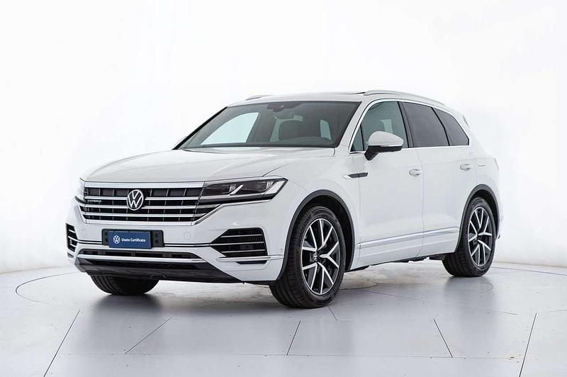 Usata VW Touareg Elegance 381 CV (280 kW) 2021 Bianco SUV