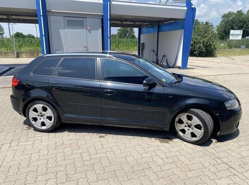 Usata Audi A3 Ambition 125 CV (91 kW) 2007 Nero Utilitaria