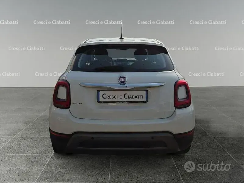 Usata Fiat 500X Cross 95 CV (69 kW) 2019 Bianco SUV