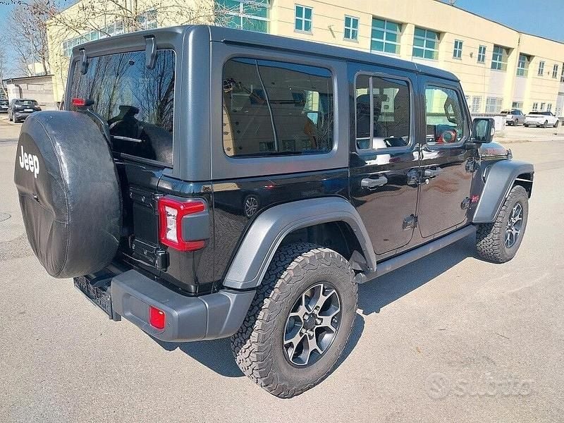 Usata Jeep Wrangler Rubicon 200 CV (147 kW) 2019 Nero SUV