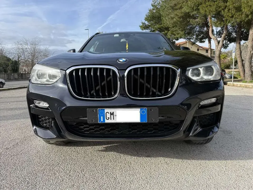 Usata BMW X3 M Sport 190 CV (139 kW) 2018 Blu/azzurro SUV