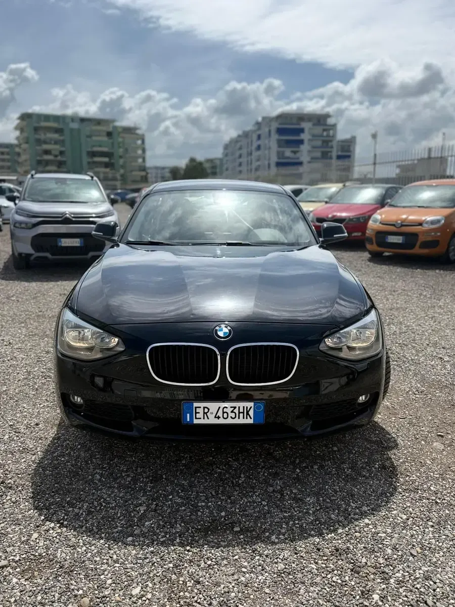 Usata BMW 116 117 CV (86 kW) 2013 Nero Utilitaria