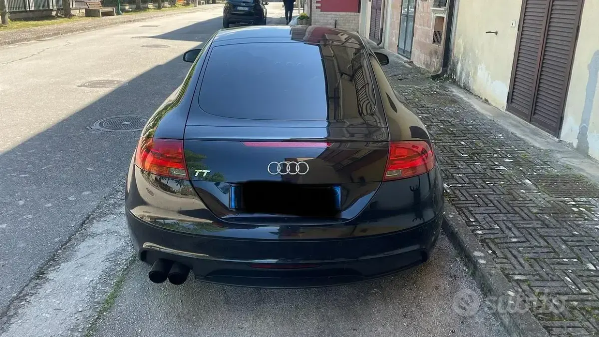 Usata Audi TT 160 CV (117 kW) 2010 Nero Coupé