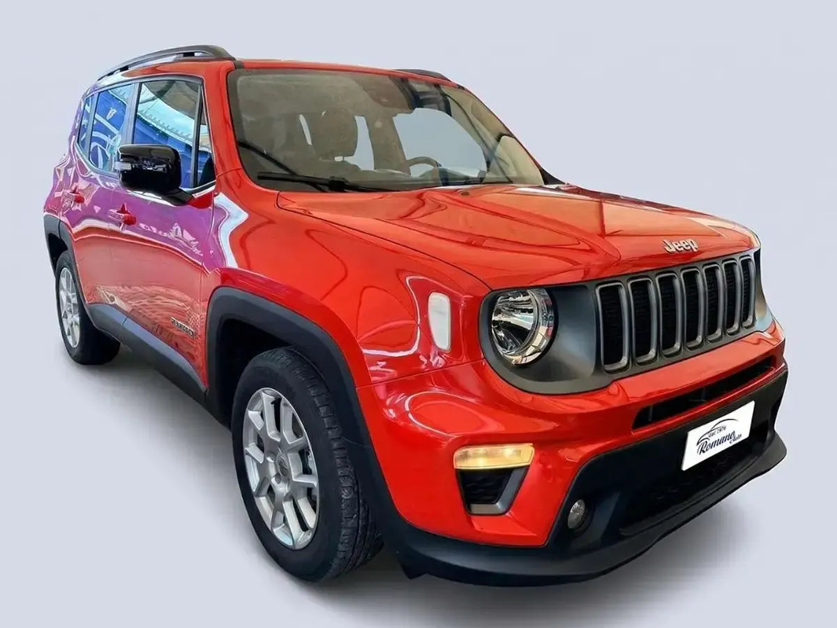 Usata Jeep Renegade Limited 131 CV (96 kW) 2022 Rosso SUV