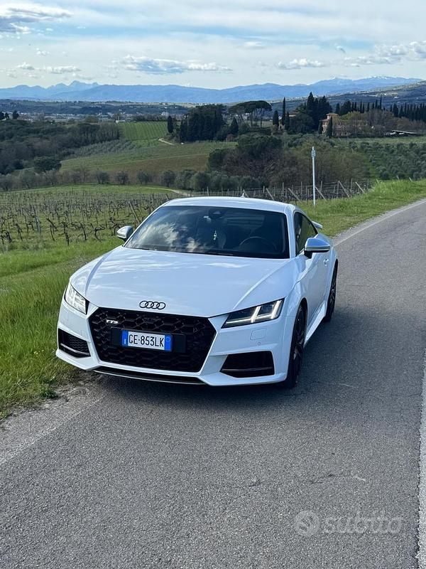Usata Audi TTS 310 CV (228 kW) 2017 Bianco Coupé