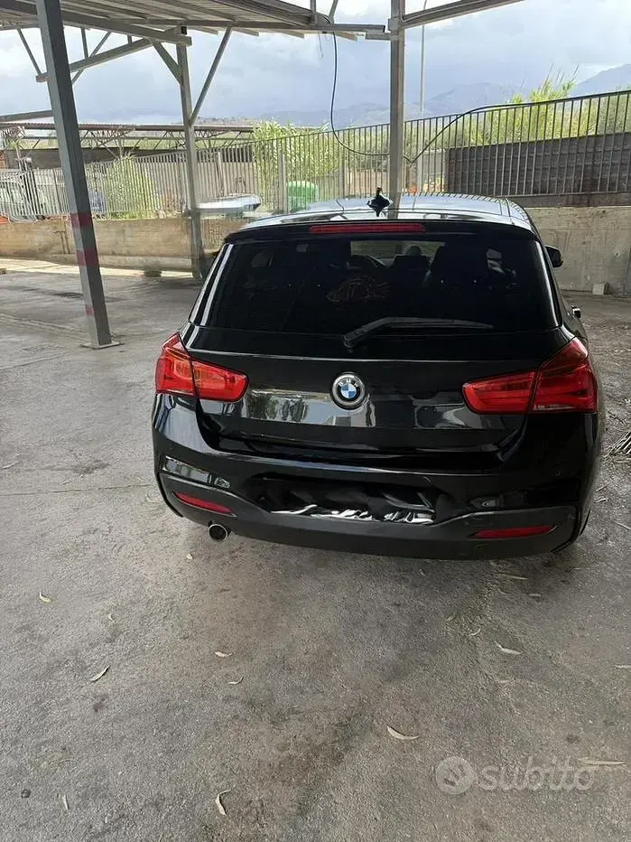 Usata BMW 116 116 CV (85 kW) 2018 Nero Utilitaria
