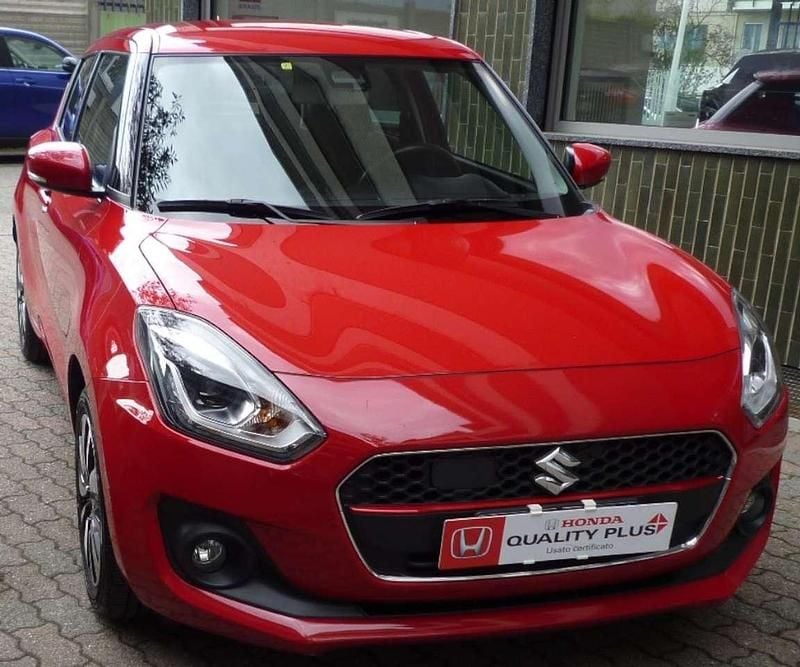 Usata Suzuki Swift 111 CV (81 kW) 2018 Rosso Utilitaria