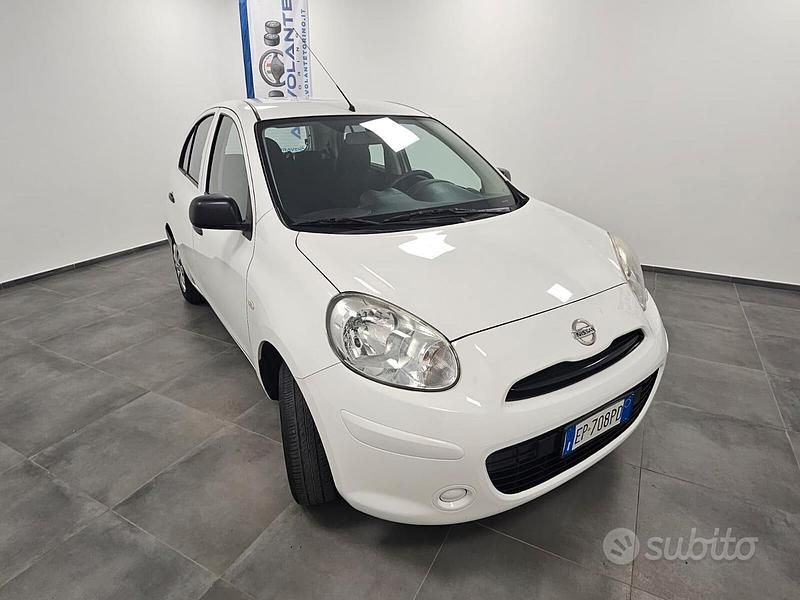 Usata Nissan Micra 80 CV (58 kW) 2012 Bianco Utilitaria