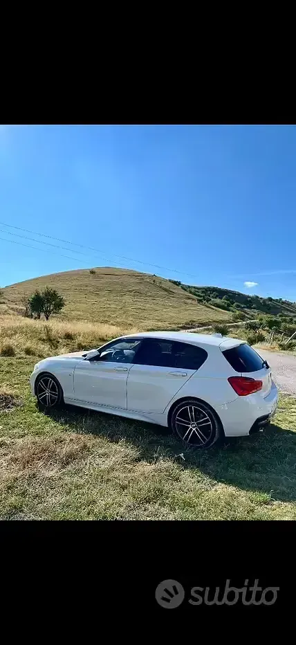 Usata BMW 118 M Sport 150 CV (110 kW) 2017 Bianco Berlina
