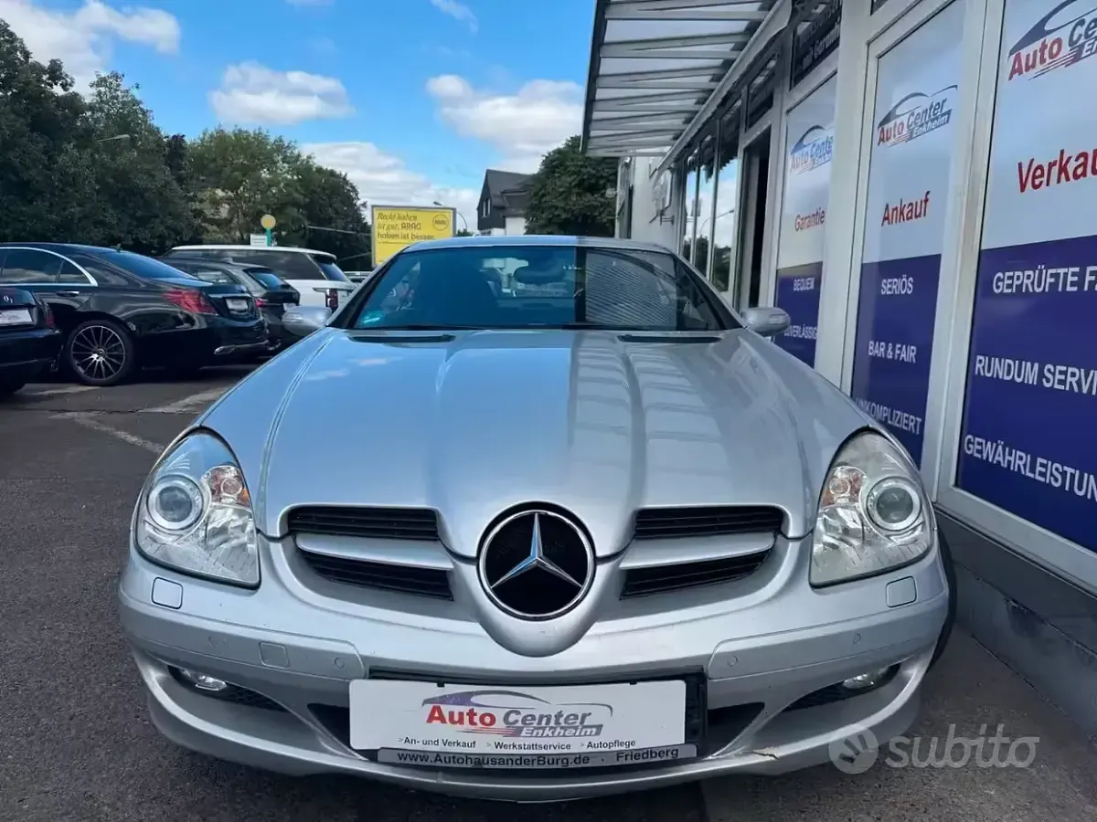 Usata Mercedes SLK200 163 CV (119 kW) 2006 Grigio Cabrio