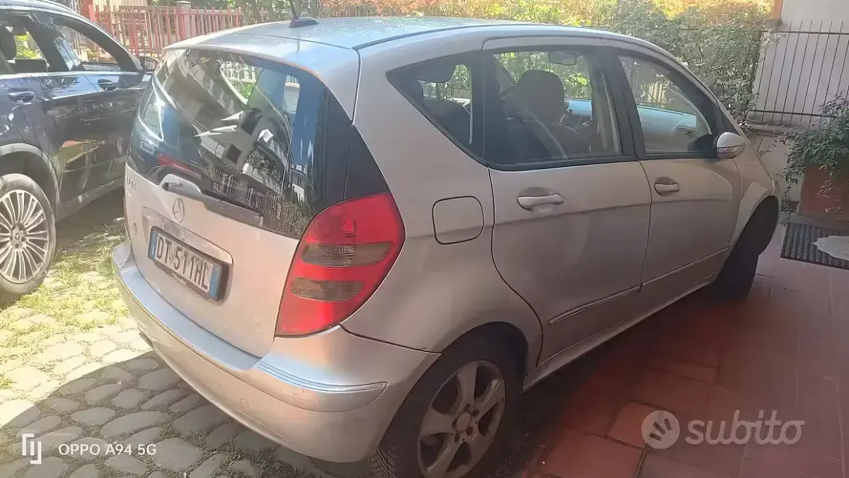 Usata Mercedes A150 Avantgarde 95 CV (69 kW) 2008 Grigio Berlina