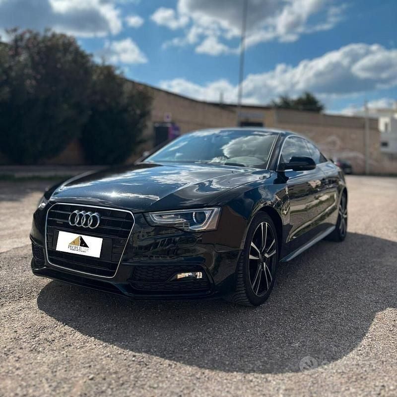 Usata Audi A5 S-Line 190 CV (139 kW) 2016 Nero Coupé