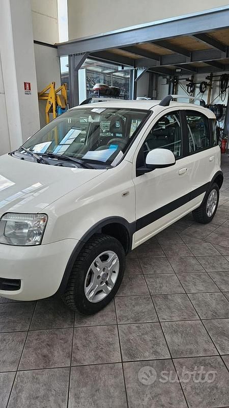 Usata Fiat Panda 4x4 Climbing 75 CV (55 kW) 2011 Bianco Utilitaria