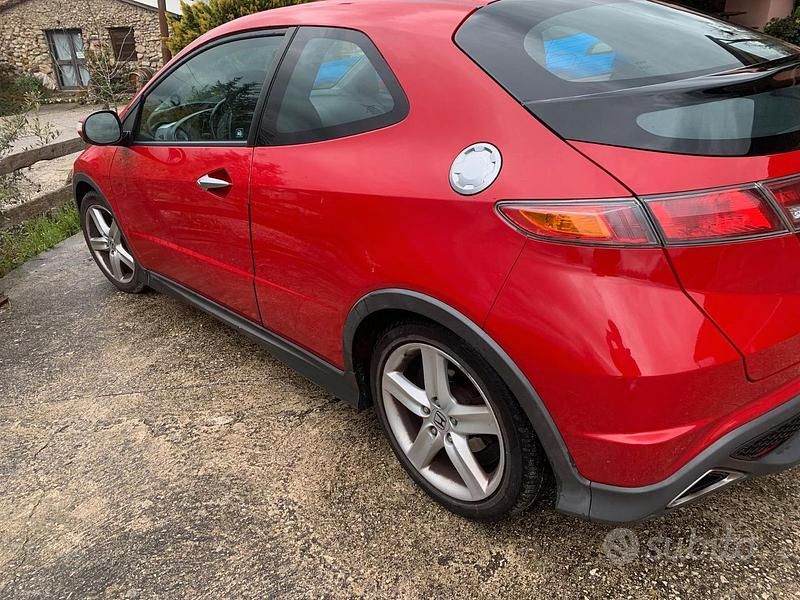 Usata Honda Civic Type S 140 CV (102 kW) 2008 Rosso Berlina
