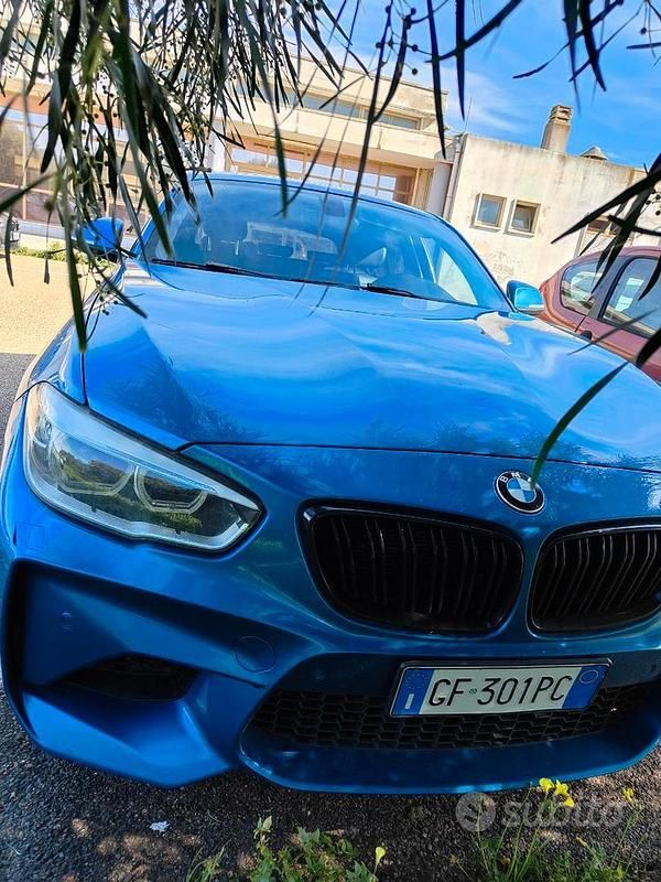 Usata BMW 114 Efficient Dynamics 2018 Blu Utilitaria