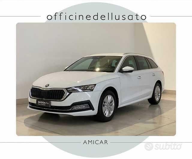 Bianco Usata 2024 Skoda Octavia Executive Station wagon | 24.990 € (Ottimo prezzo) - Immagine 1/4