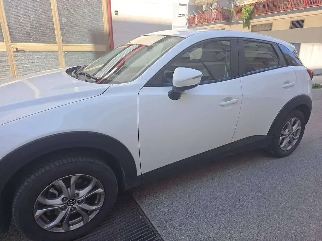 Usata Mazda CX-3 Evolve 105 CV (77 kW) 2017 Bianco SUV