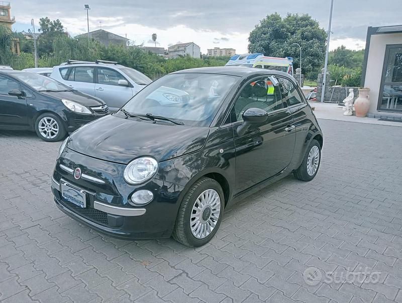 Usata Fiat 500 Lounge 69 CV (50 kW) 2013 Nero Berlina