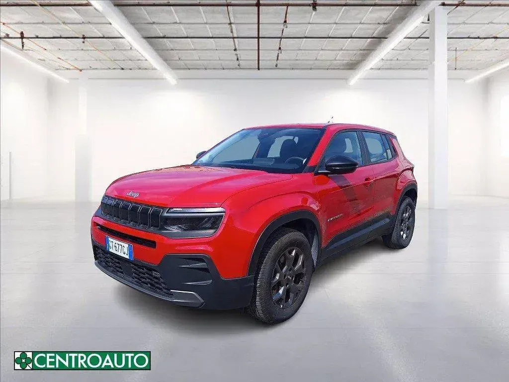 Usata Jeep Avenger Altitude 110 CV (80 kW) 2024 Rosso SUV