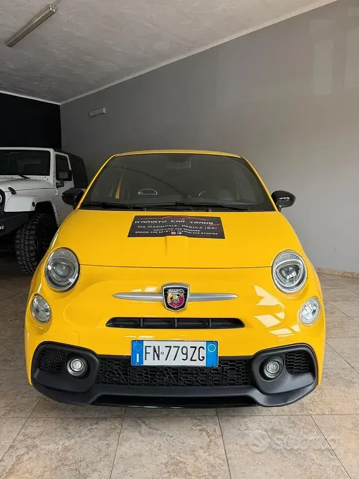 Usata Abarth 595 Pista 160 CV (117 kW) 2018 Giallo