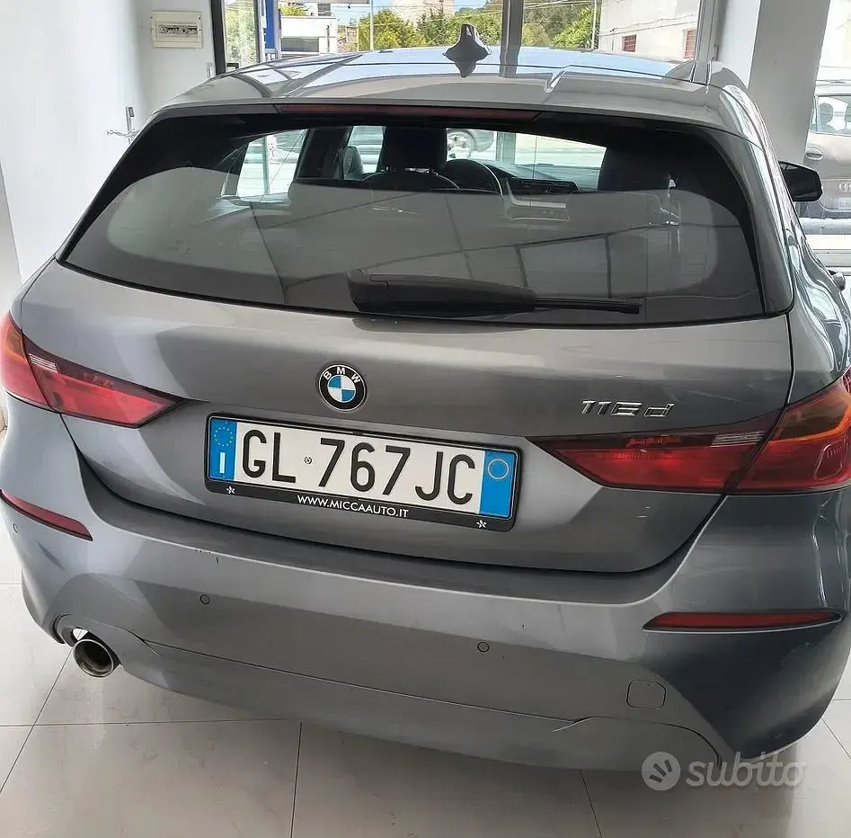 Begagnad BMW 116 Advantage 116 HK (85 kW) 2022 Grå Halvkombi