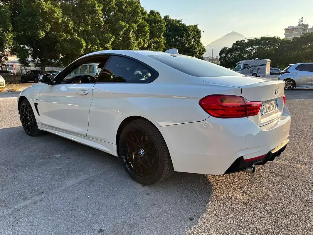 Usata BMW 420 M Sport 184 CV (135 kW) 2014 Bianco Coupé