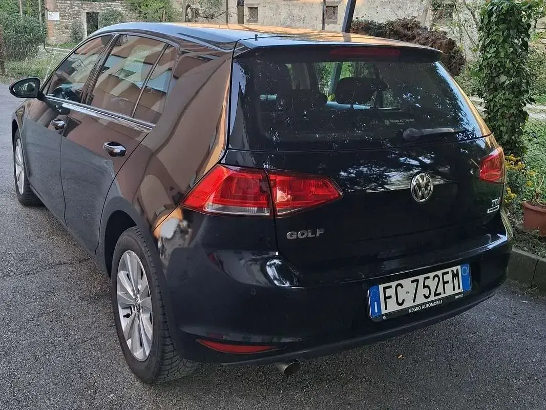 Usata VW Golf VII Executive 110 CV (80 kW) 2016 Nero Berlina