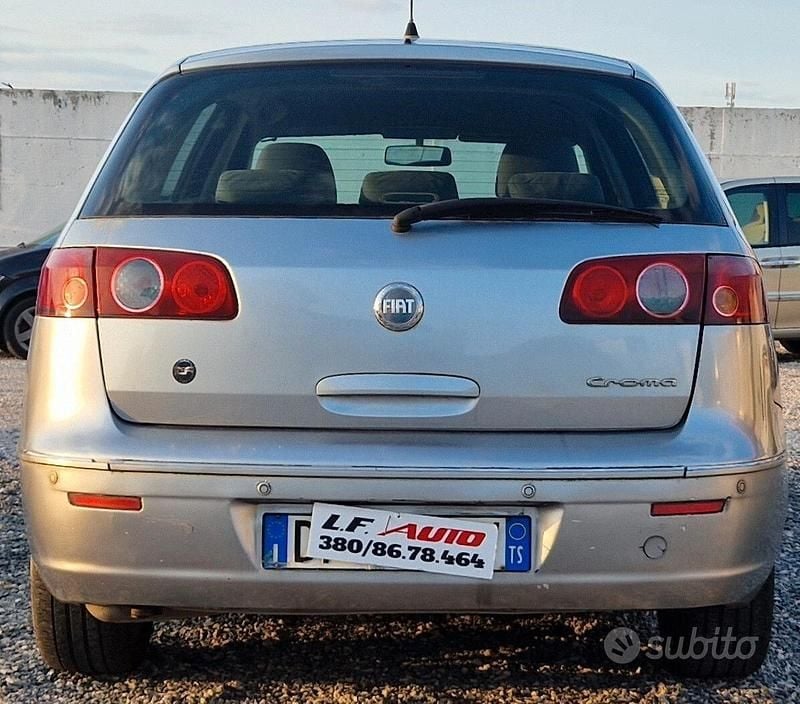 Usata Fiat Croma Emotion 150 CV (110 kW) 2008 Grigio Station wagon