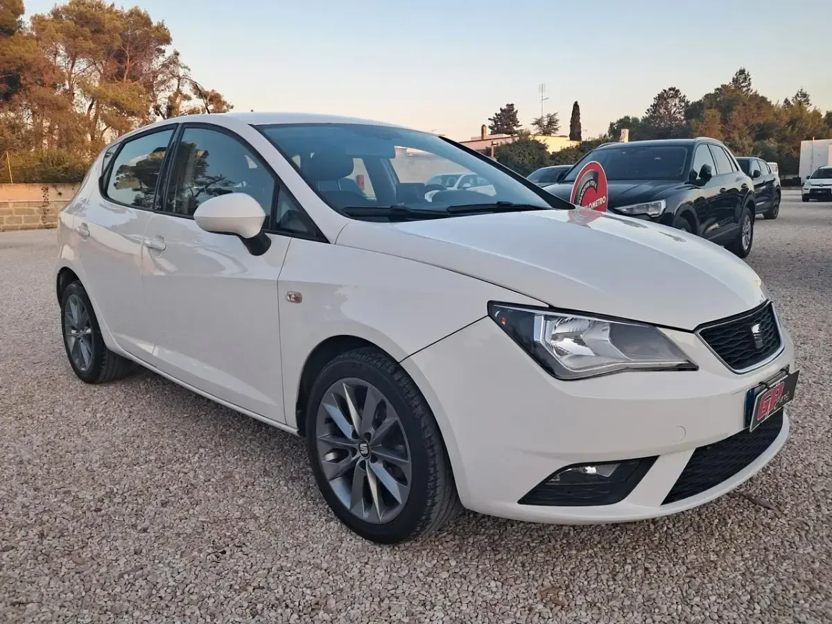 Usata Seat Ibiza 74 CV (54 kW) 2015 Bianco Berlina
