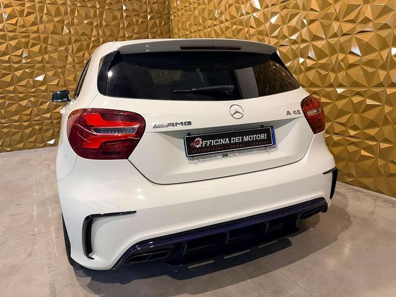 Usata Mercedes A45 AMG Premium Plus 381 CV (280 kW) 2018 Bianco Berlina