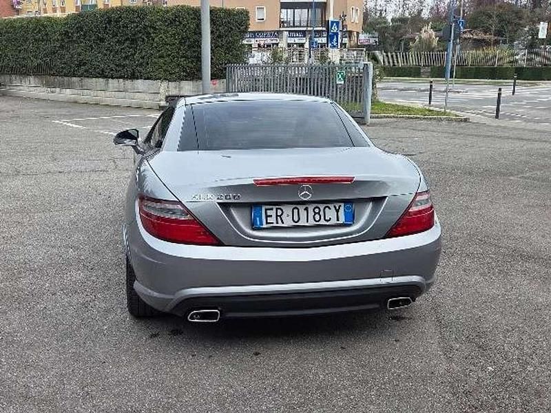 Usata Mercedes SLK200 Premium 184 CV (135 kW) 2013 Grigio Cabrio