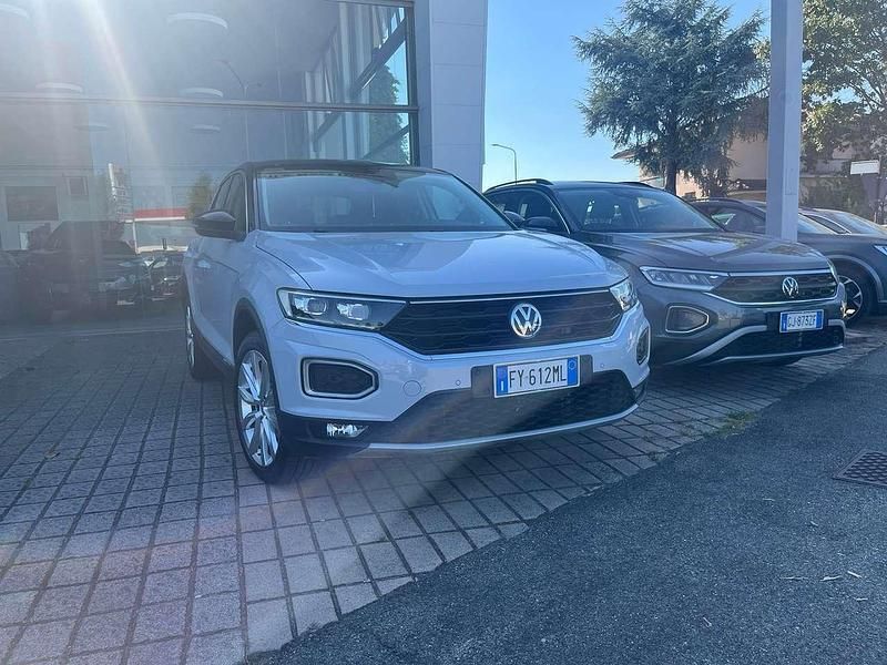 Usata VW T-Roc Advance 116 CV (85 kW) 2020 Bianco SUV