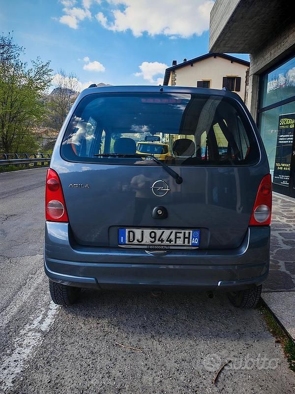Usata Opel Agila 2007 Grigio Utilitaria