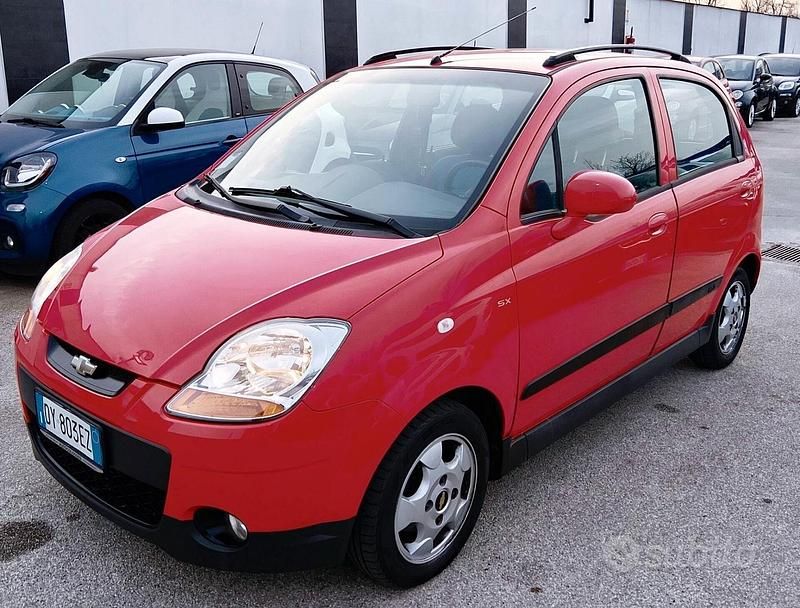 Usata Chevrolet Matiz 66 CV (48 kW) 2009 Rosso Utilitaria